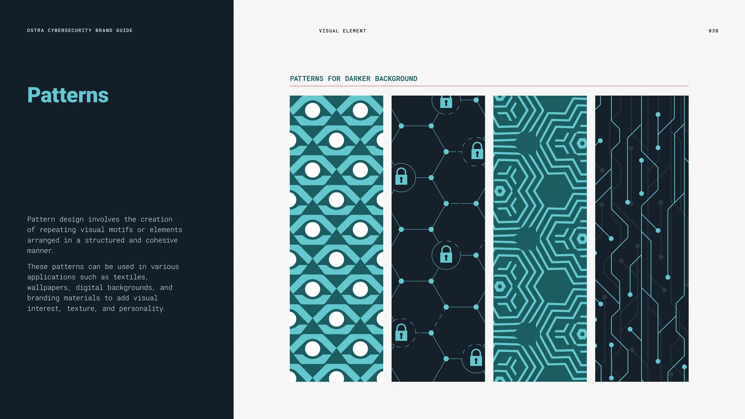 Ostra Cybersecurity brand identity 6